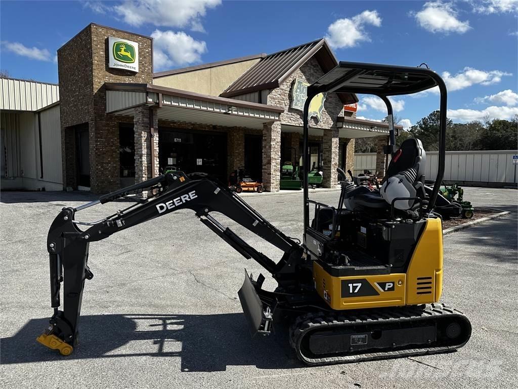John Deere 17 P Mini ekskavatörler, 7 tona dek