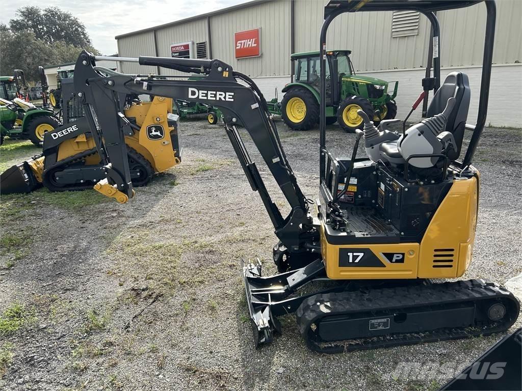 John Deere 17 P Mini ekskavatörler, 7 tona dek