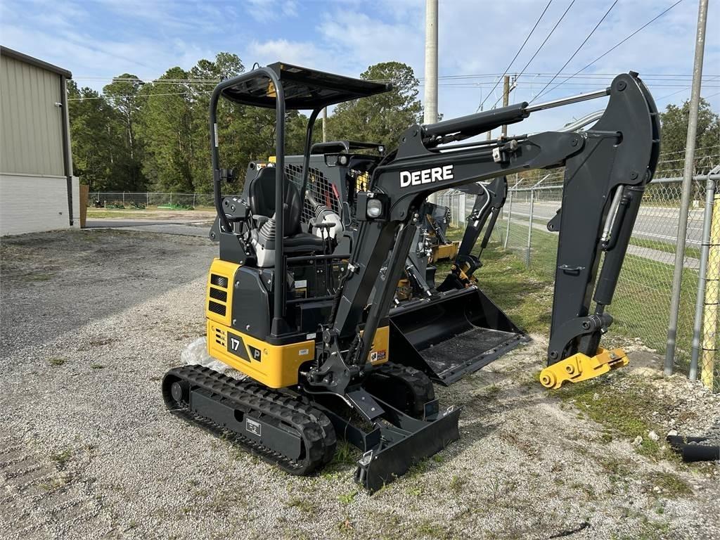 John Deere 17 P Mini ekskavatörler, 7 tona dek