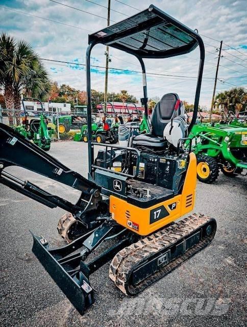 John Deere 17 P Mini ekskavatörler, 7 tona dek