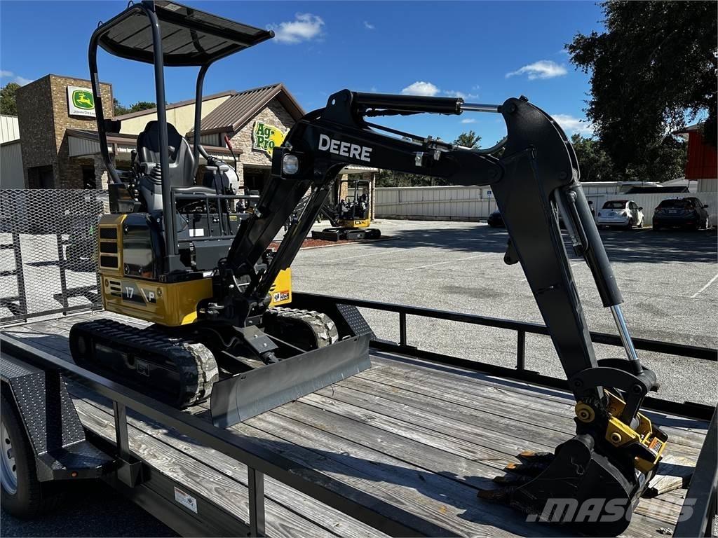 John Deere 17 P Mini ekskavatörler, 7 tona dek
