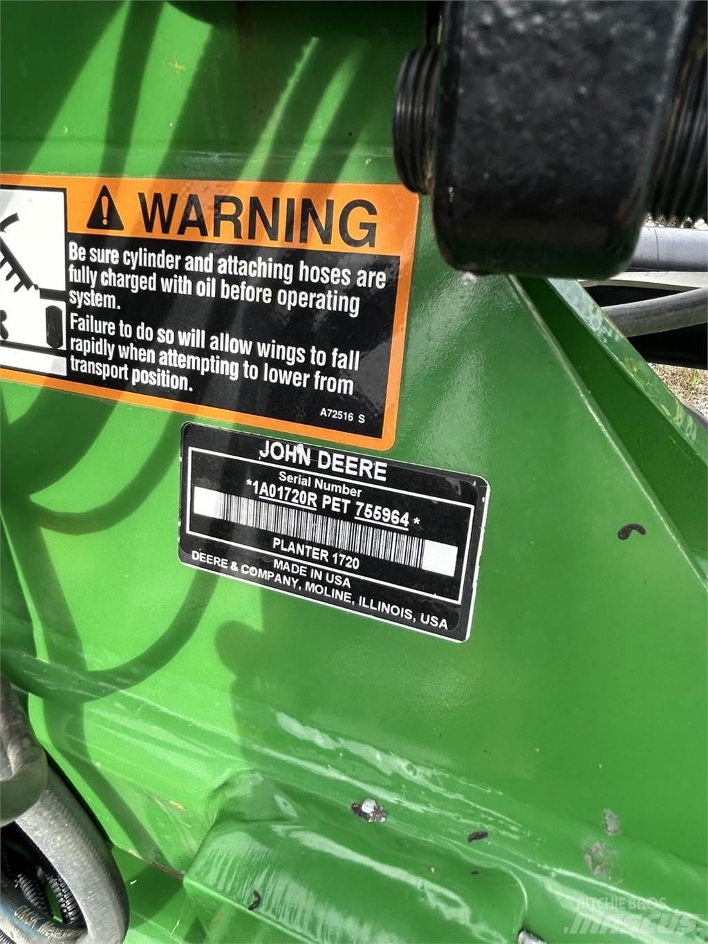 John Deere 1720 Ekiciler