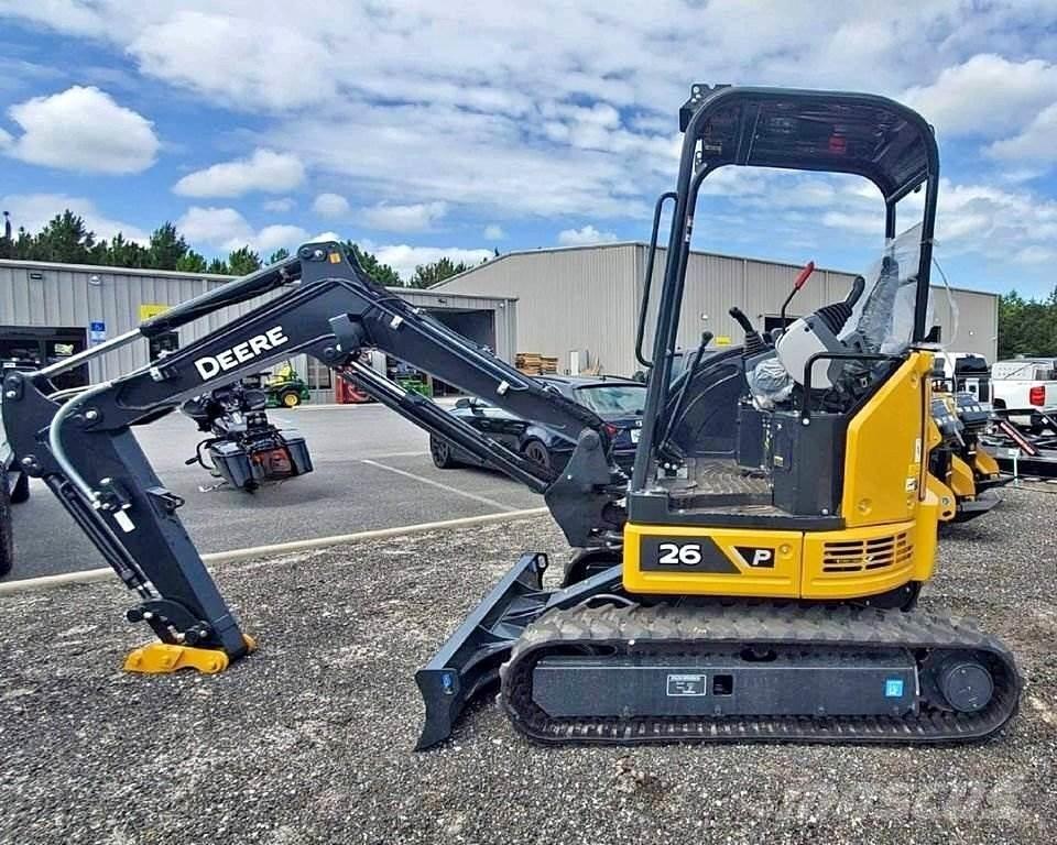 John Deere 26 P Mini ekskavatörler, 7 tona dek