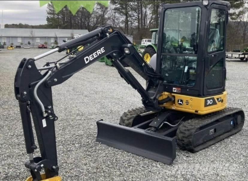 John Deere 30 P Mini ekskavatörler, 7 tona dek