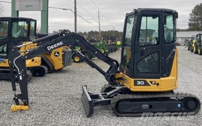 John Deere 30 P Mini ekskavatörler, 7 tona dek