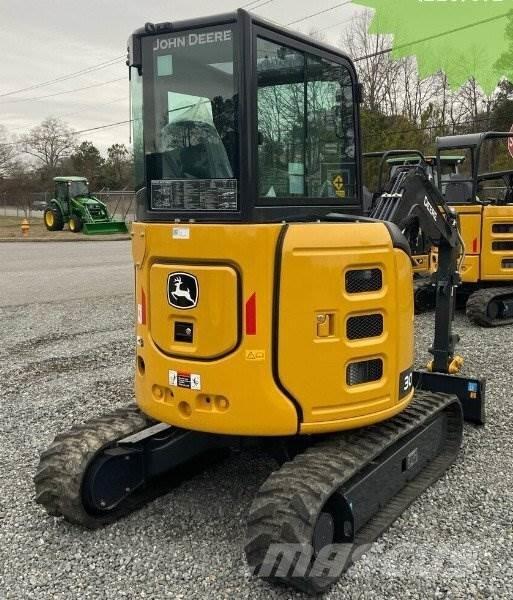 John Deere 30 P Mini ekskavatörler, 7 tona dek