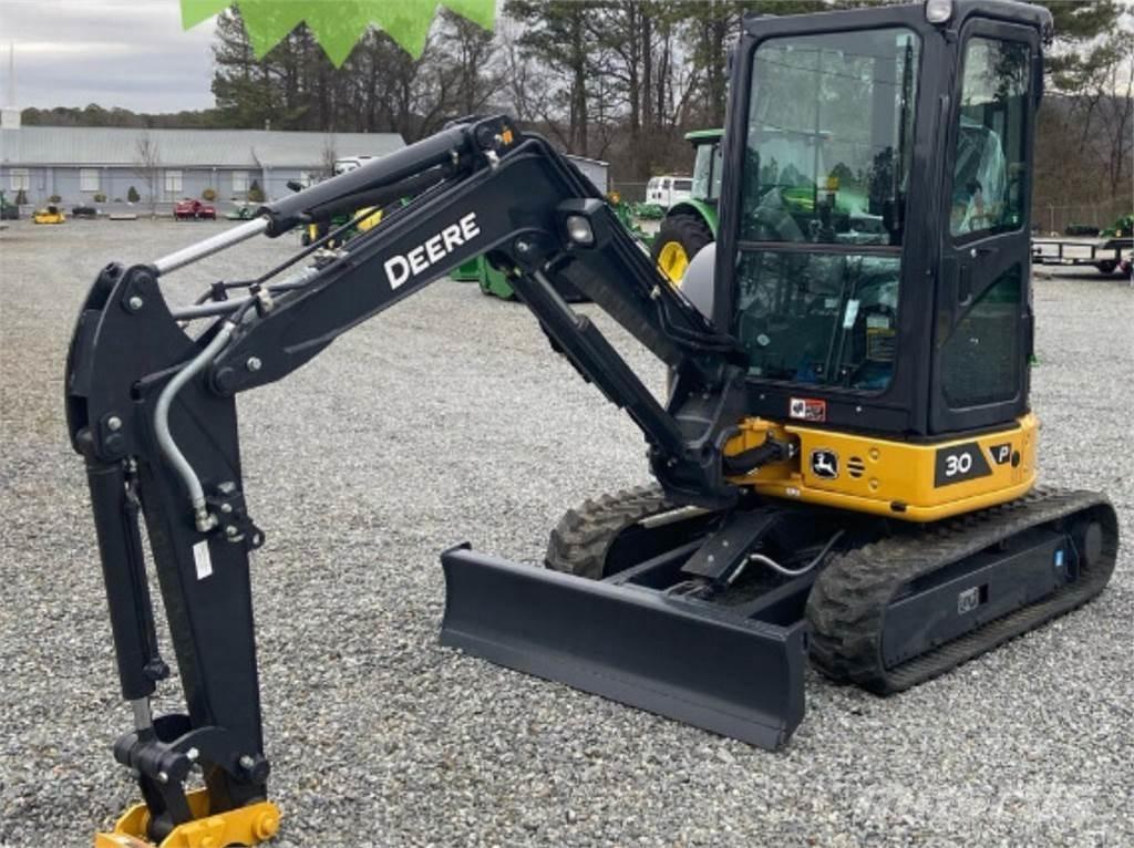 John Deere 30 P Mini ekskavatörler, 7 tona dek