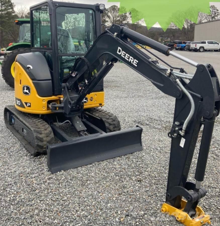 John Deere 30 P Mini ekskavatörler, 7 tona dek