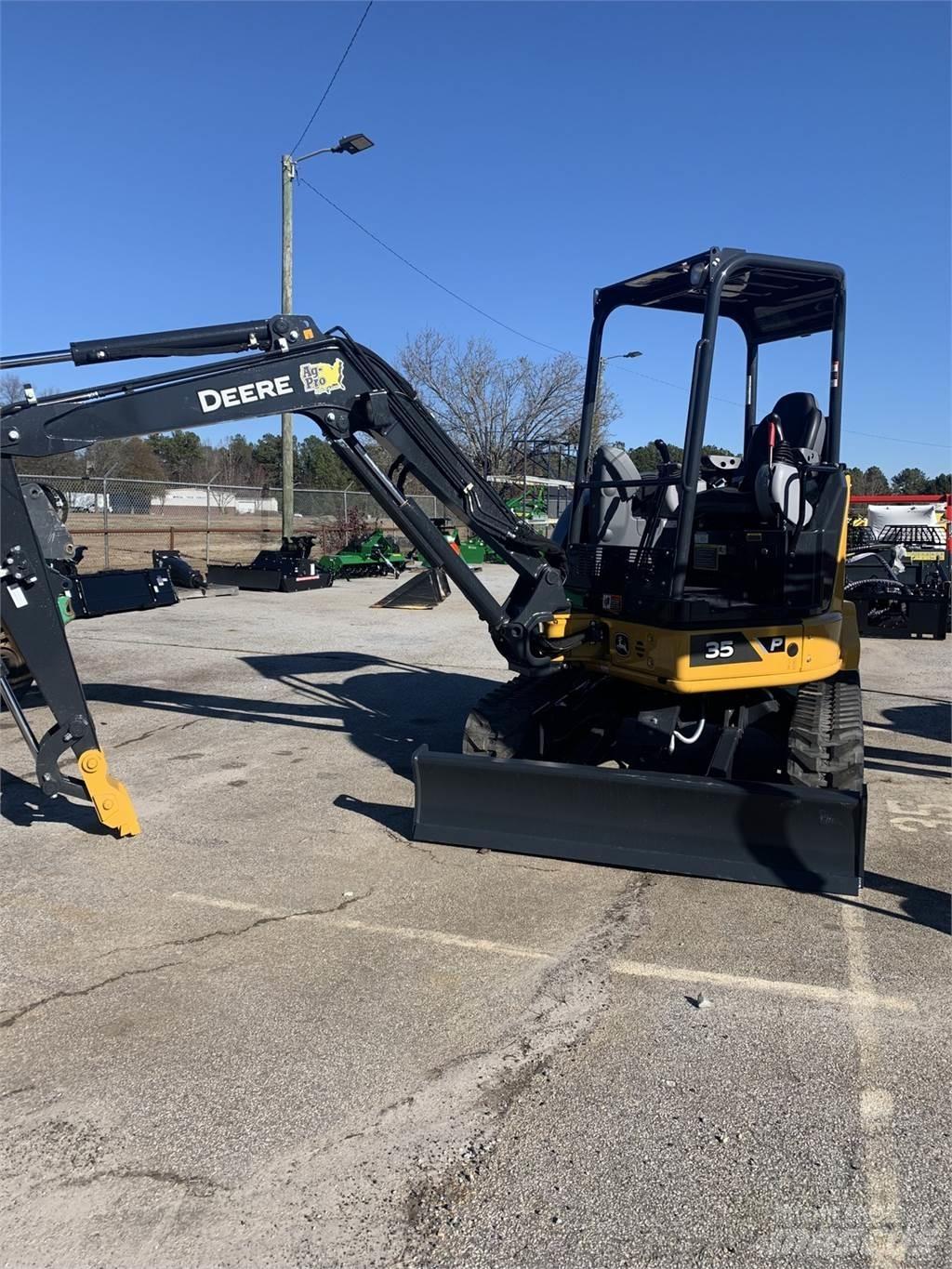 John Deere 35 P Mini ekskavatörler, 7 tona dek