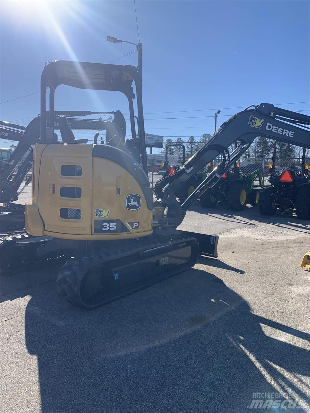 John Deere 35 P Mini ekskavatörler, 7 tona dek