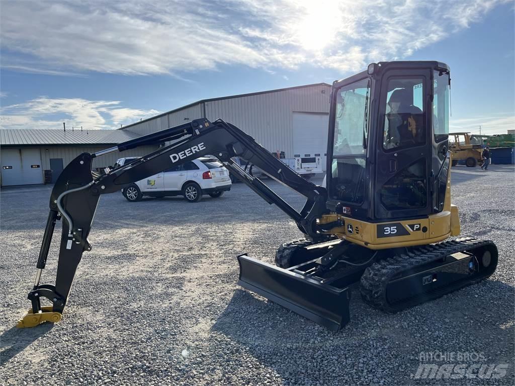 John Deere 35 P Mini ekskavatörler, 7 tona dek