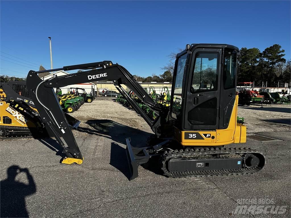 John Deere 35 P Mini ekskavatörler, 7 tona dek