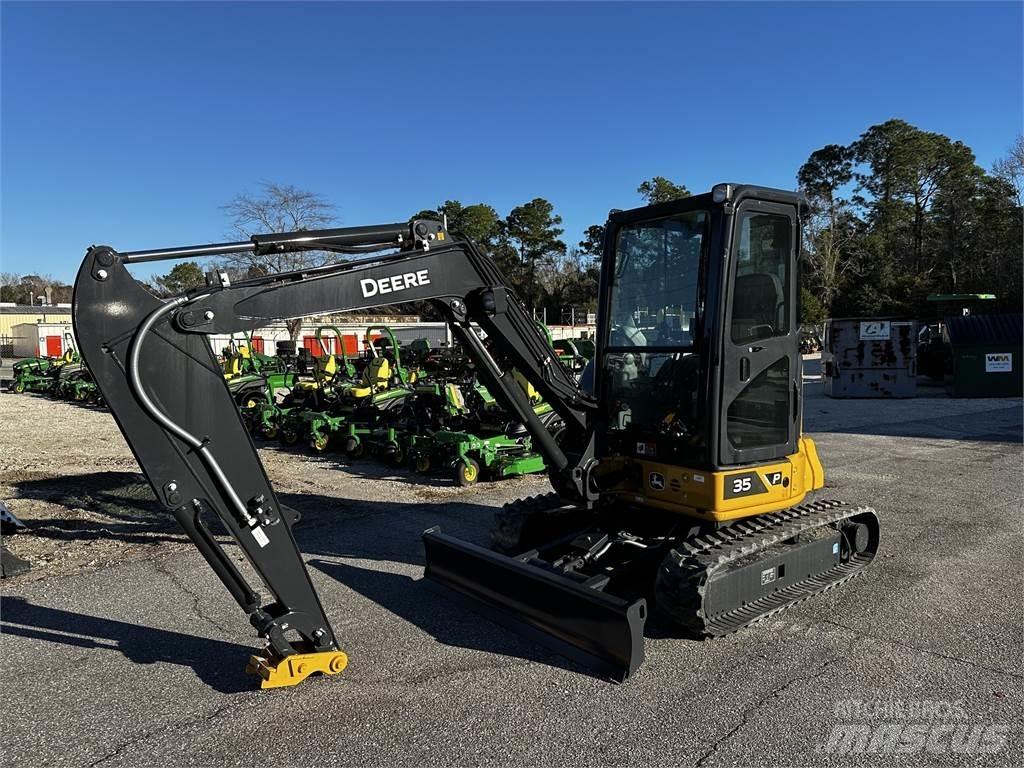 John Deere 35 P Mini ekskavatörler, 7 tona dek
