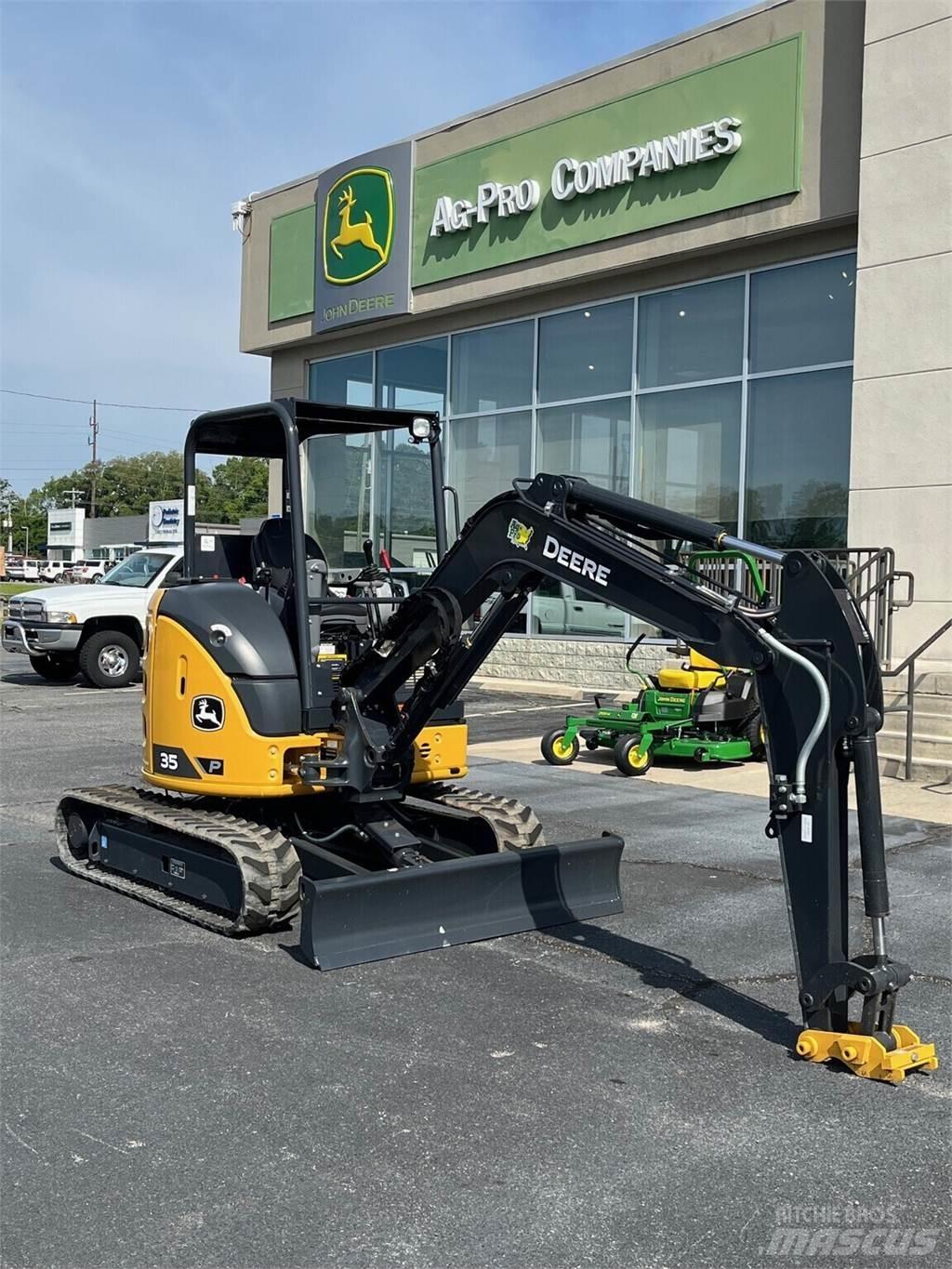 John Deere 35 P Mini ekskavatörler, 7 tona dek