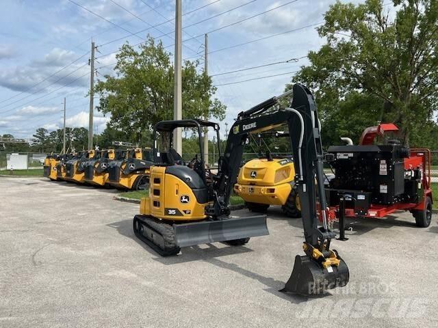 John Deere 35 P Mini ekskavatörler, 7 tona dek