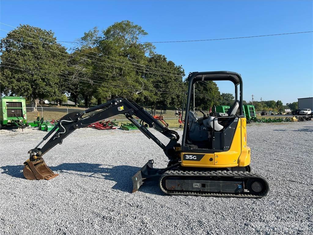 John Deere 35G Mini ekskavatörler, 7 tona dek
