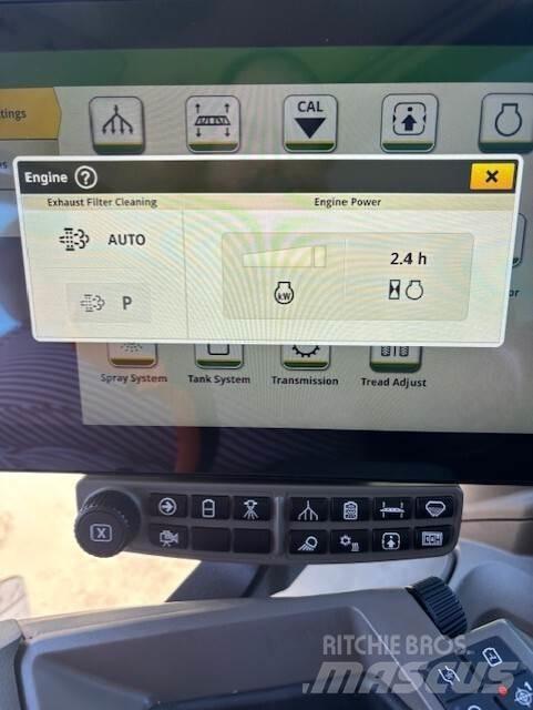 John Deere 408R Çekilir pülverizatörler