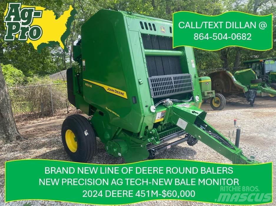 John Deere 451M Rulo balya makinalari