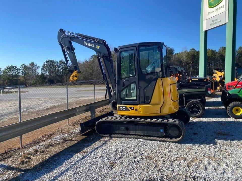 John Deere 50 P Mini ekskavatörler, 7 tona dek