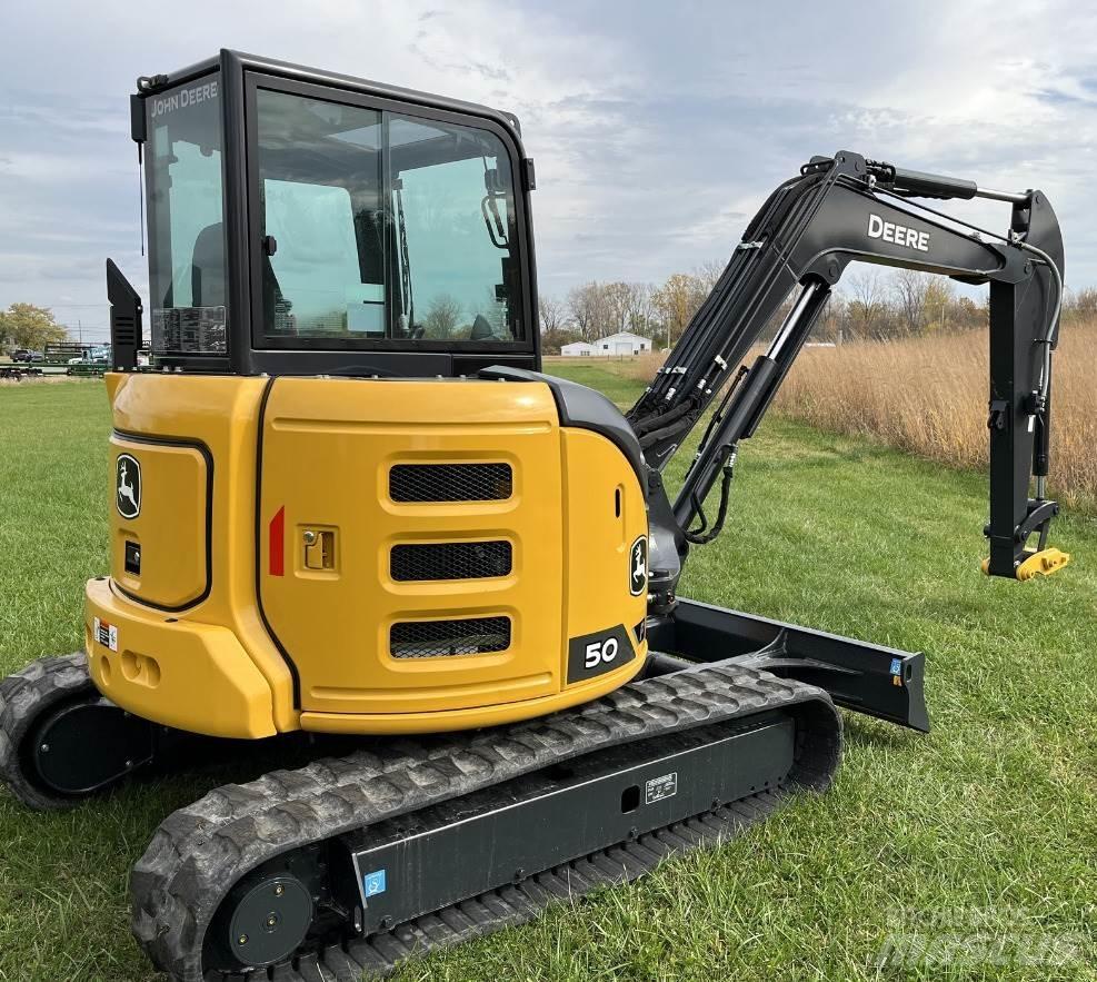 John Deere 50 P Mini ekskavatörler, 7 tona dek