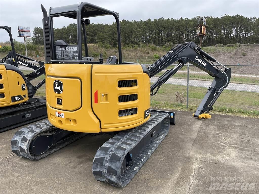 John Deere 50 P Mini ekskavatörler, 7 tona dek