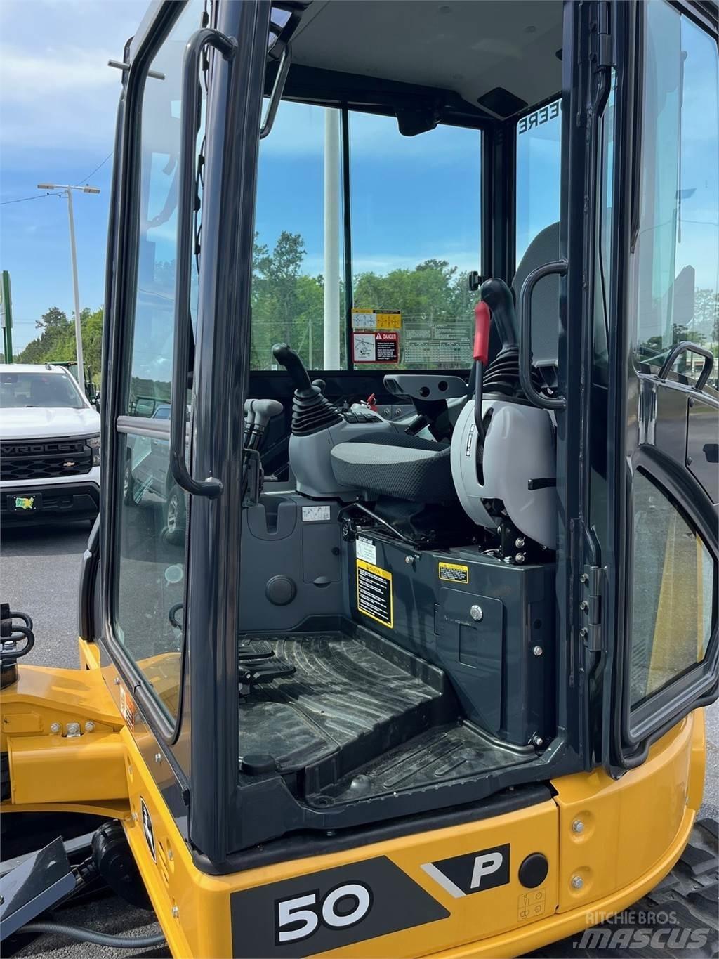 John Deere 50 P Mini ekskavatörler, 7 tona dek