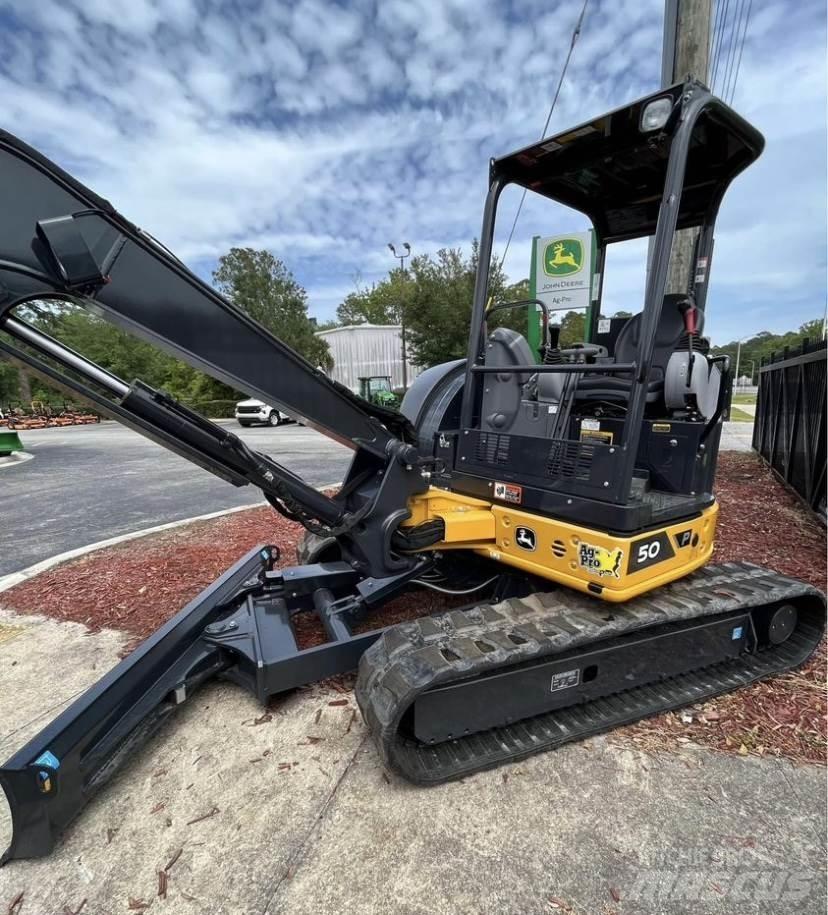 John Deere 50 P Mini ekskavatörler, 7 tona dek