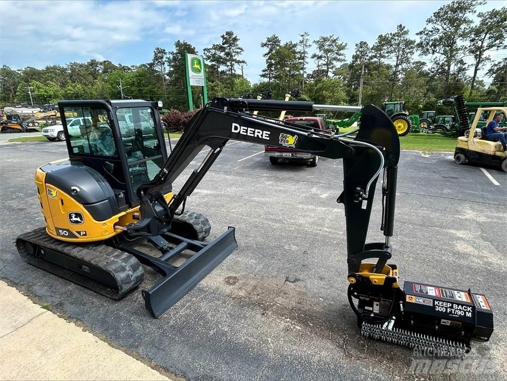 John Deere 50 P Mini ekskavatörler, 7 tona dek