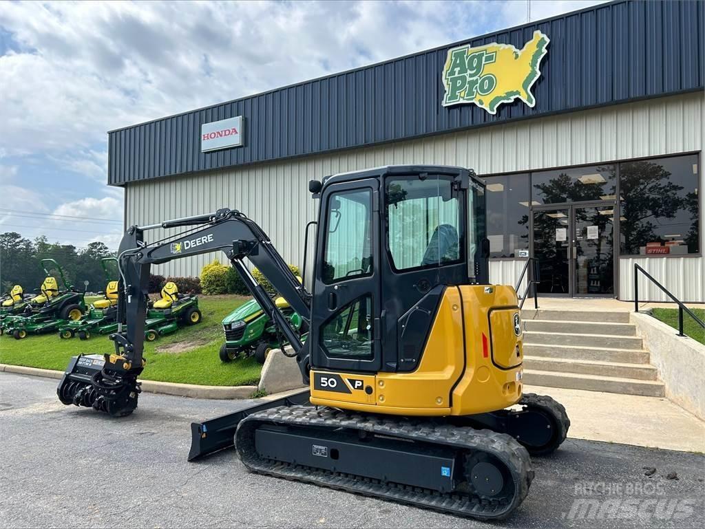 John Deere 50 P Mini ekskavatörler, 7 tona dek