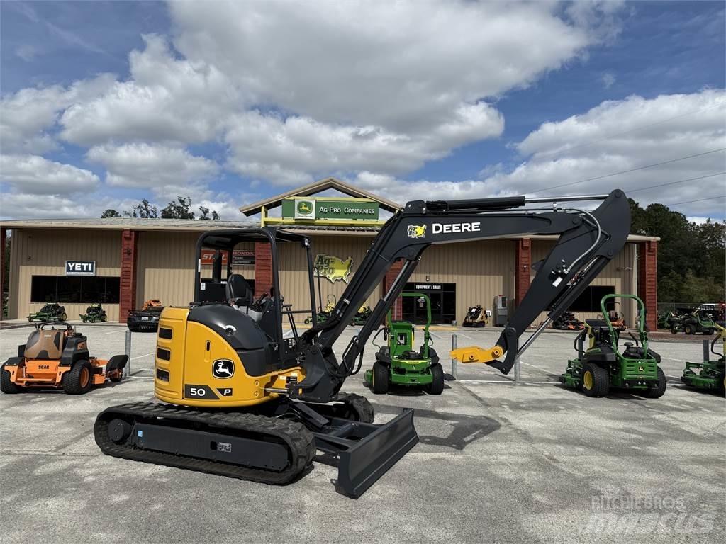 John Deere 50 P Mini ekskavatörler, 7 tona dek