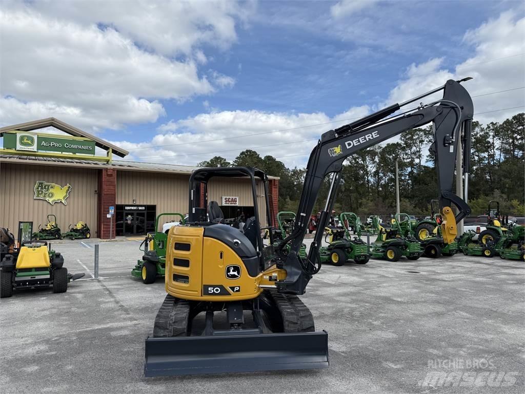 John Deere 50 P Mini ekskavatörler, 7 tona dek