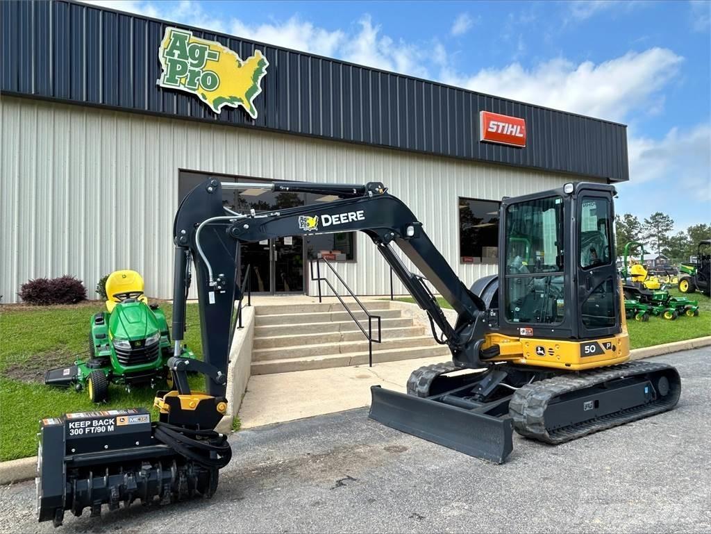 John Deere 50 P Mini ekskavatörler, 7 tona dek