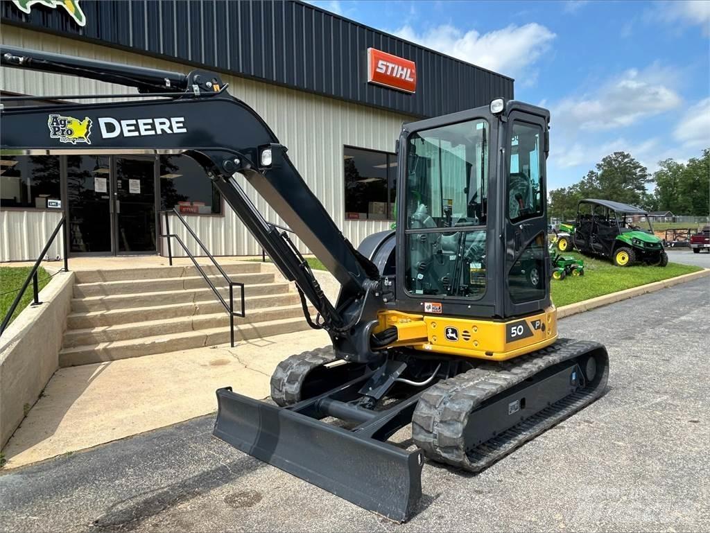John Deere 50 P Mini ekskavatörler, 7 tona dek