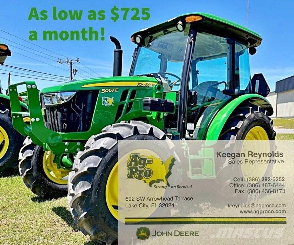 John Deere 5067E Traktörler