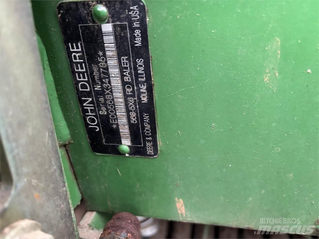 John Deere 568 Rulo balya makinalari