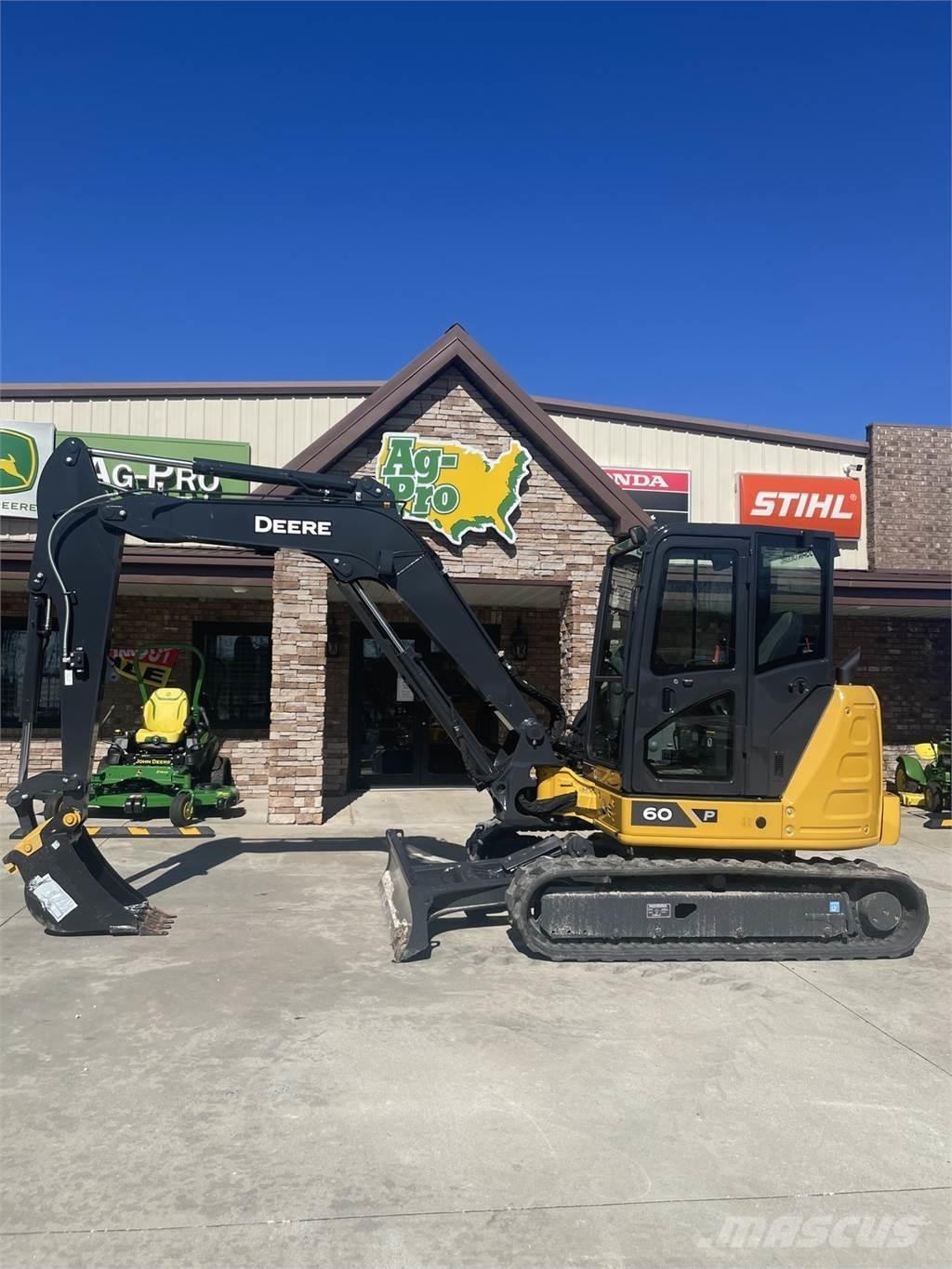 John Deere 60 P Mini ekskavatörler, 7 tona dek