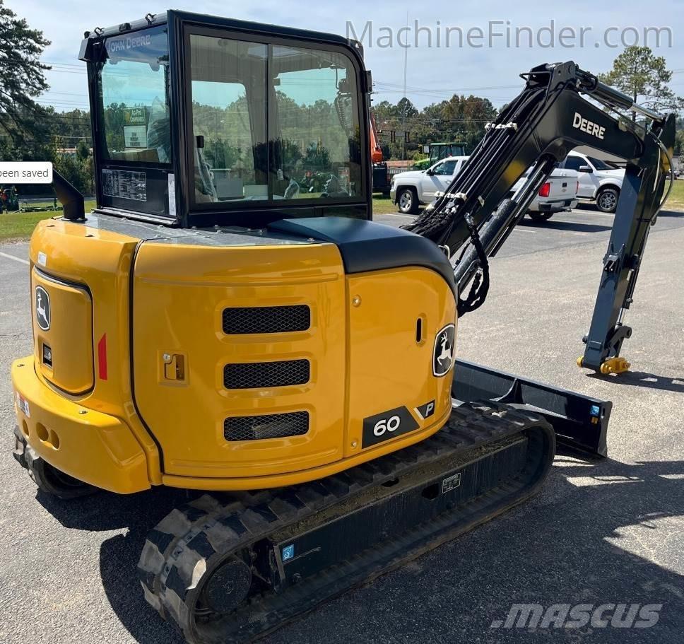 John Deere 60 P Mini ekskavatörler, 7 tona dek