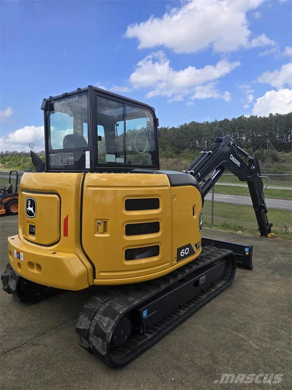 John Deere 60 P Mini ekskavatörler, 7 tona dek