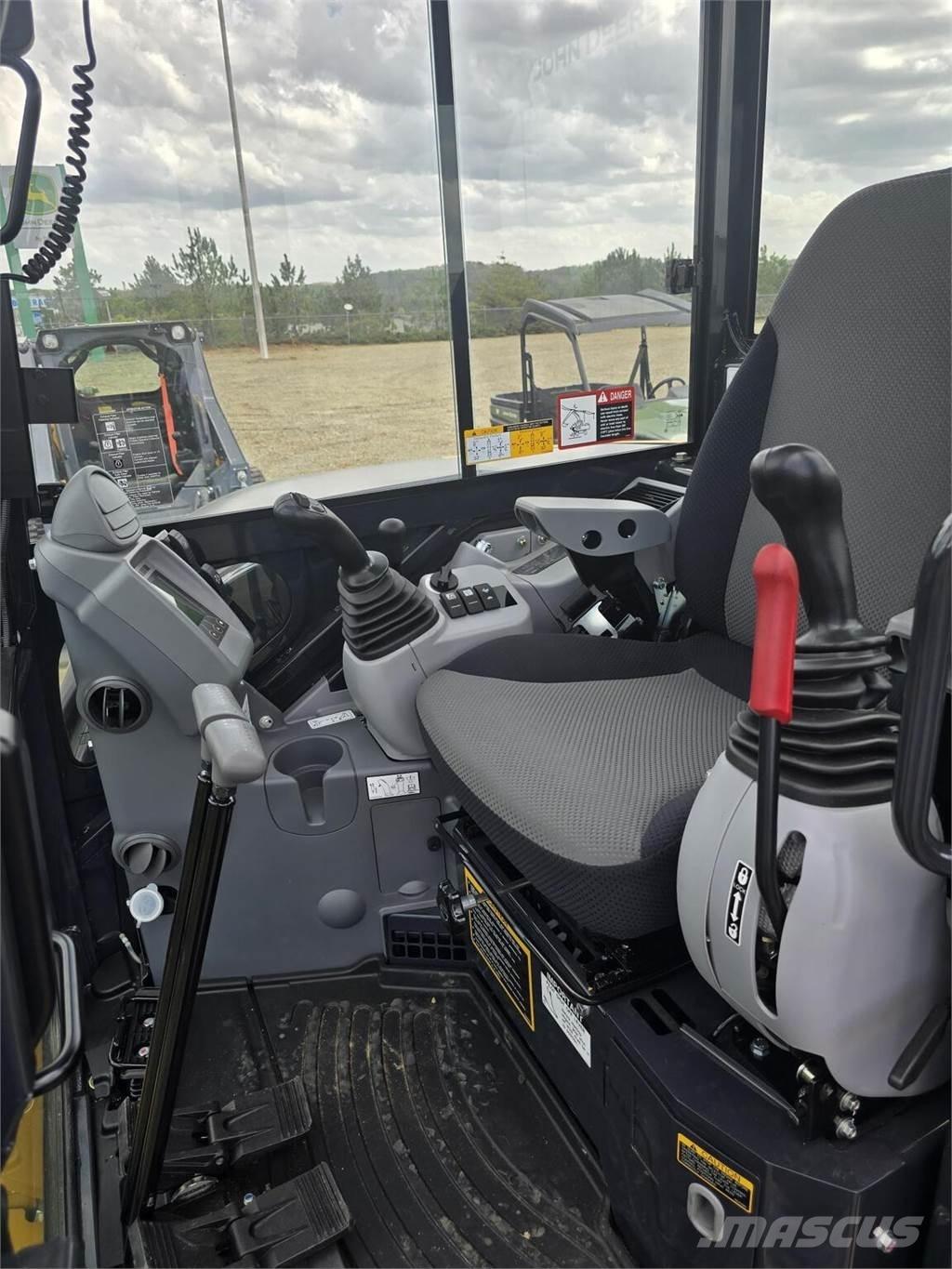 John Deere 60 P Mini ekskavatörler, 7 tona dek