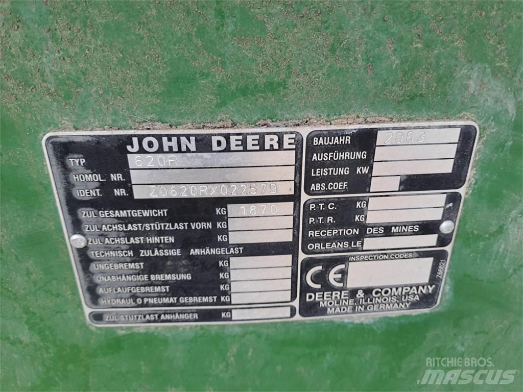 John Deere 620R Biçerdöver aksesuarlari