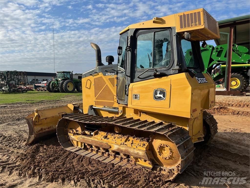 John Deere 650K Paletli dozerler