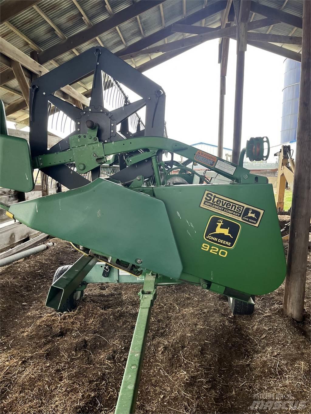 John Deere 920 Biçerdöver aksesuarlari