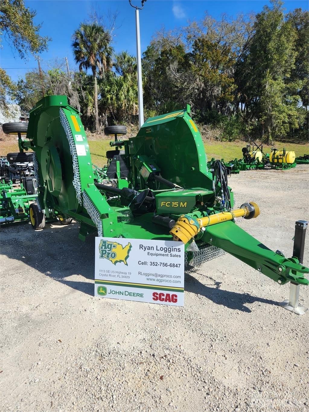 John Deere FC15M Balya ögütücü, kesici ve açicilar