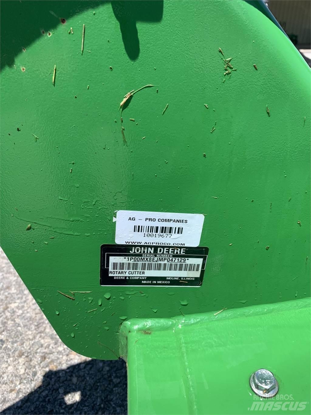 John Deere MX8 Balya ögütücü, kesici ve açicilar