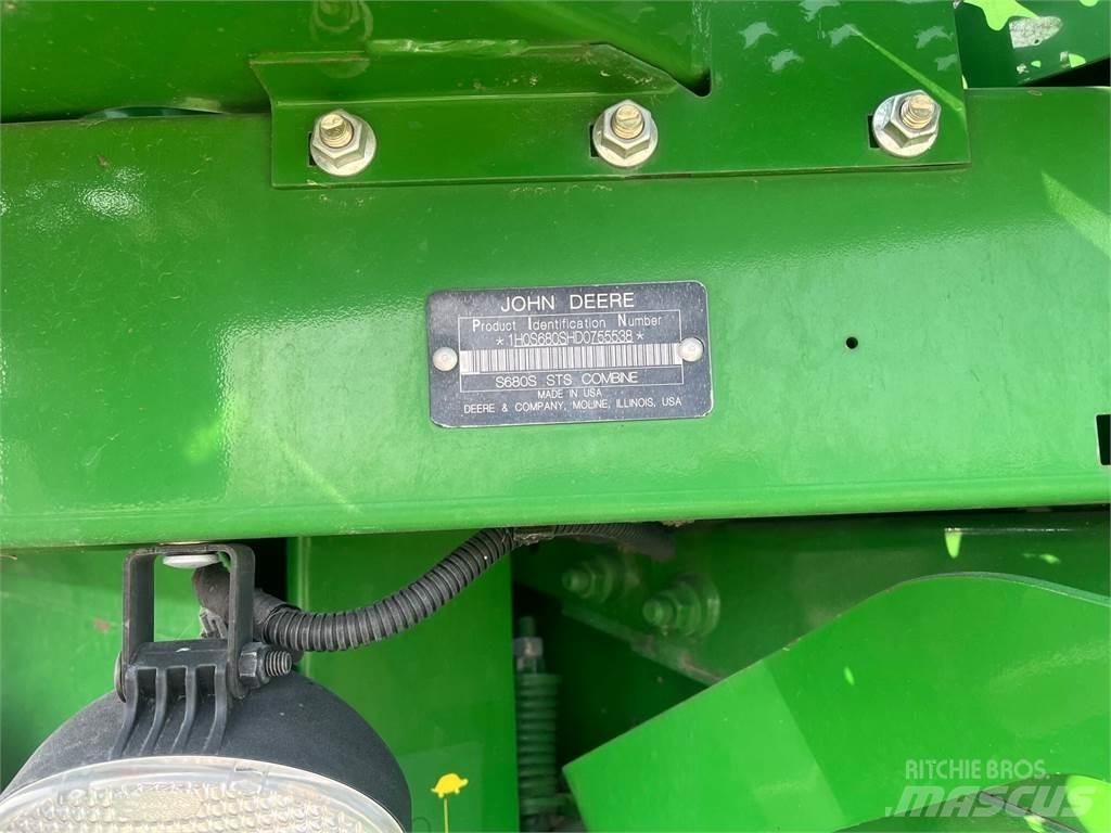 John Deere S680 Biçerdöverler