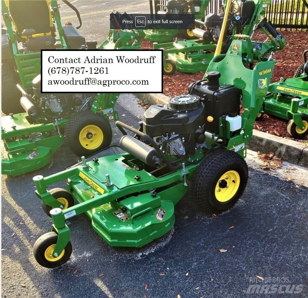 John Deere W36M Arkasından yürünen çim biçme makineleri