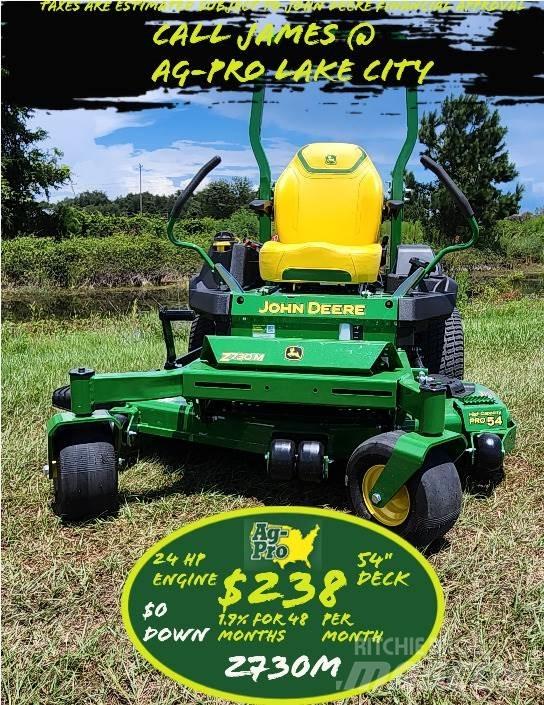 John Deere Z730M Sıfır dönüşlü çim biçme makineleri