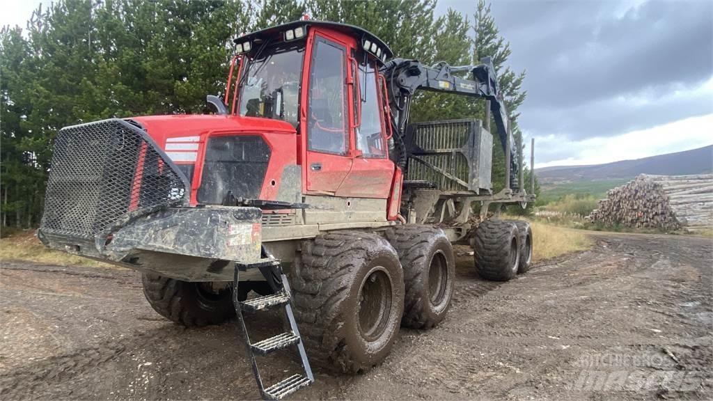 Komatsu 855 Tomruk yükleyici traktörler