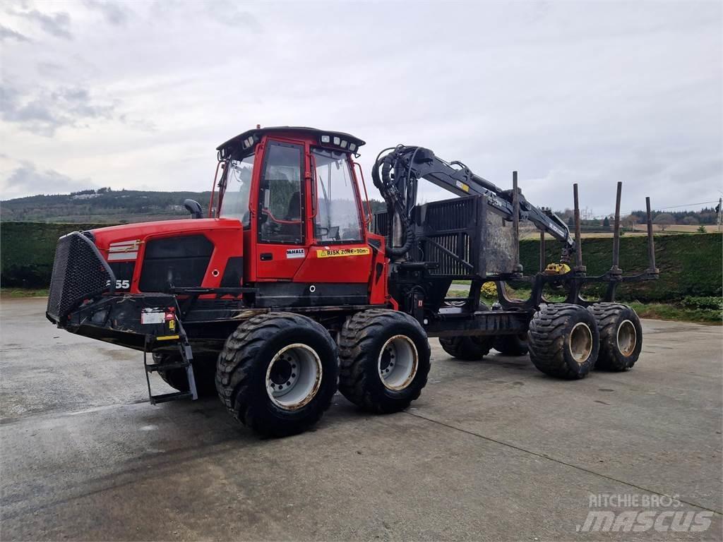 Komatsu 855 Tomruk yükleyici traktörler