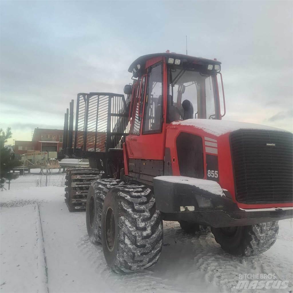 Komatsu 855 Tomruk yükleyici traktörler